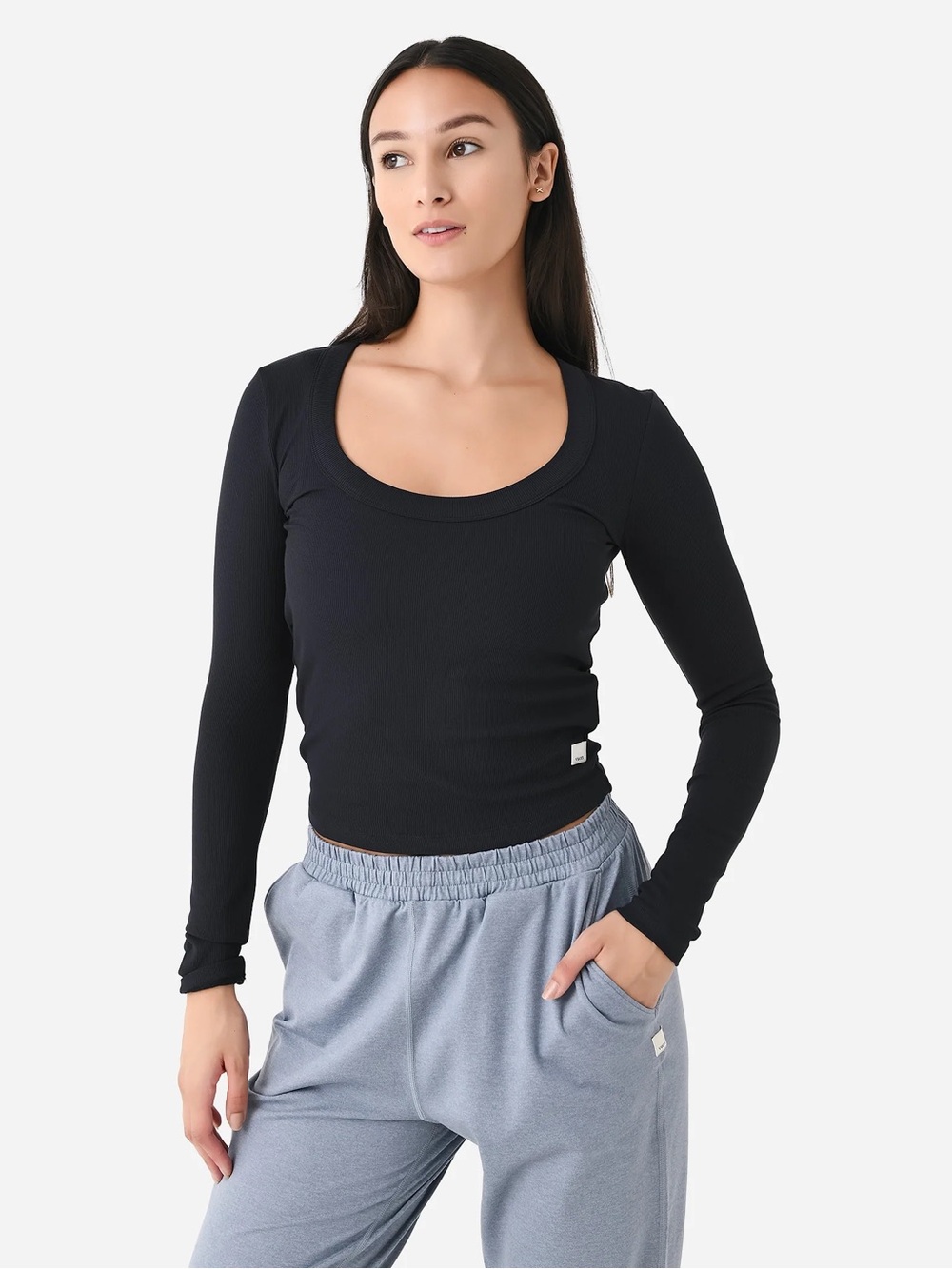 Vuori Long Sleeve Pose Scoop Tee